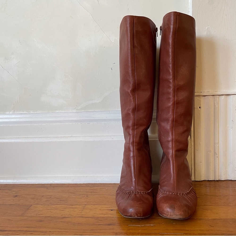 Corso Como kitten heel tall boots, 7.5-8